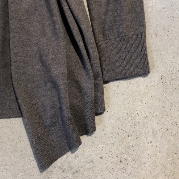 Vince. Marled Brown Tie-Front Cardigan - Picture 6 of 10